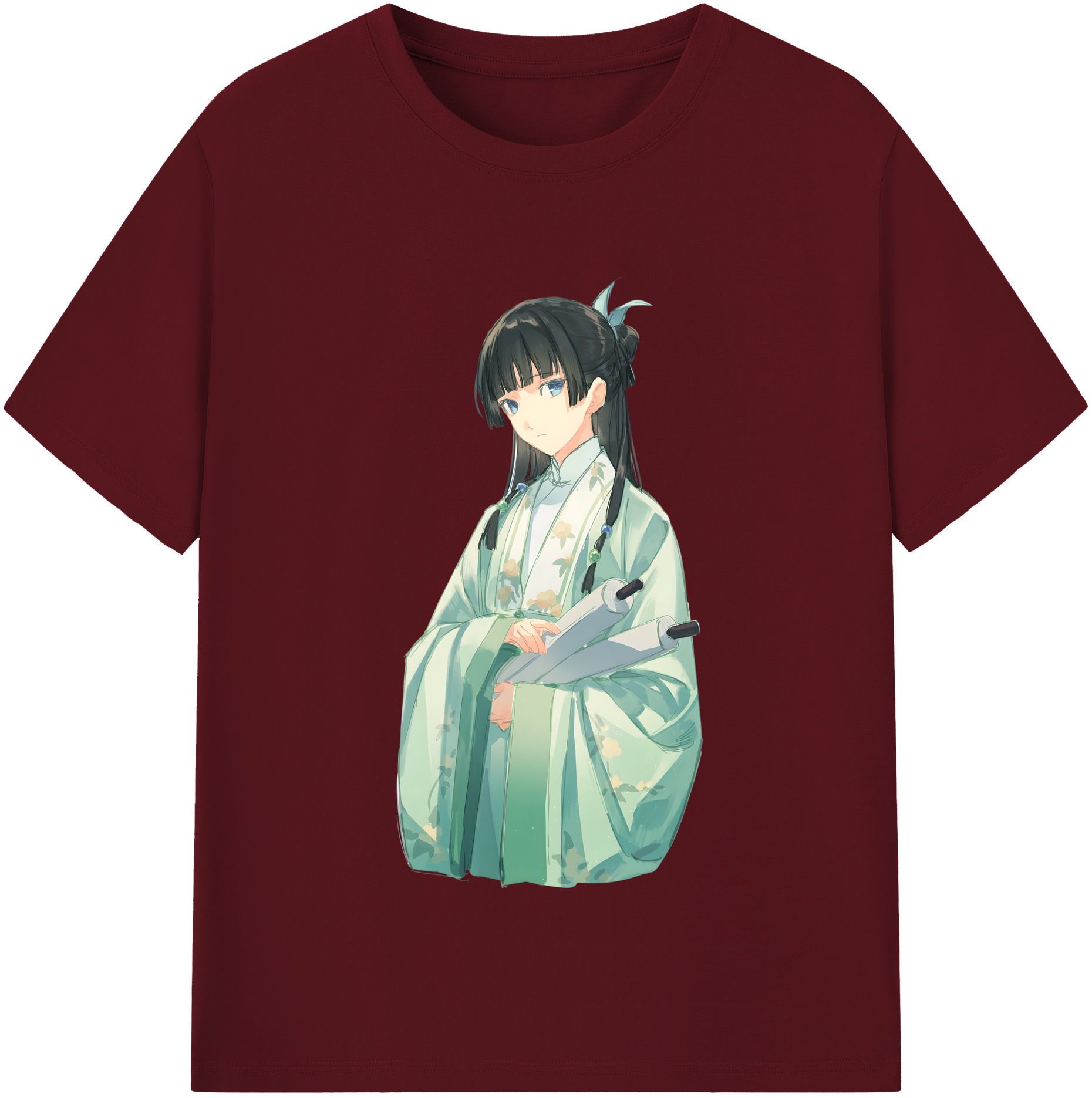（画像用） 薬屋のひとりごと The Apothecary Diaries 綿100％半袖Tシャツ（フロントプリント）
